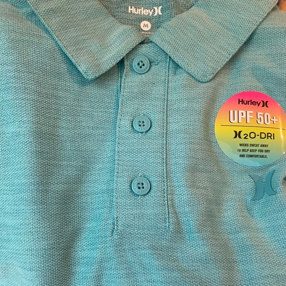 Hurley Kids' Teal Polo Shirt
